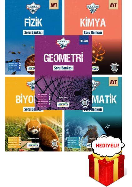 AYT Fizik Kimya Biyoloji Matematik Geometri Soru Bankası Sayısal Seti
