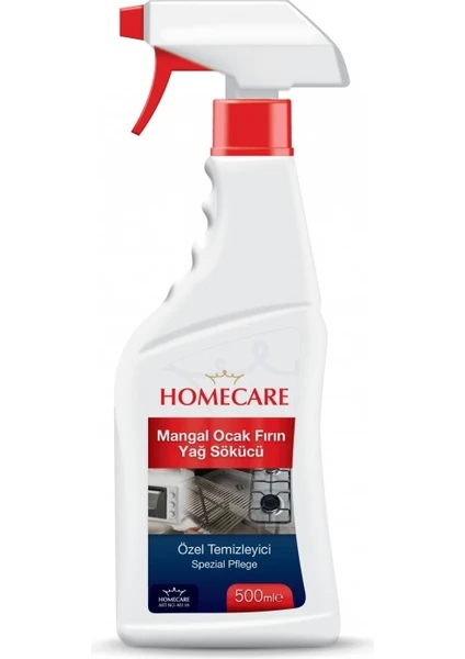 Homecare Fırın,mangal,ocak Yağ Sökücü 500 ml