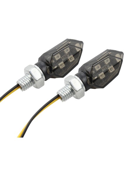 2 Adet Motosiklet Göstergesi Işıkları 12V Amber Lamba Motosiklet Için Uygun (Yurt Dışından) fiyatları