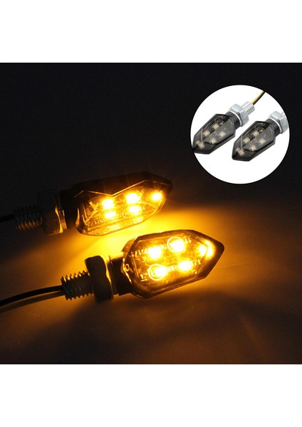 2 Adet Motosiklet Göstergesi Işıkları 12V Amber Lamba Motosiklet Için Uygun (Yurt Dışından) indirimleri