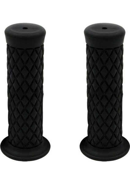 2 Adet Motosiklet Retro Tutma Çubuğu Gidon Tutamakları Siyah (Yurt Dışından) modelleri