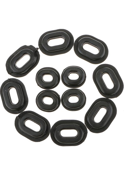 9X12X Motosiklet Kapısı Kauçuk Yan Panel Kapak CG125 9 Parça Için Gromlar (Yurt Dışından) fiyatları