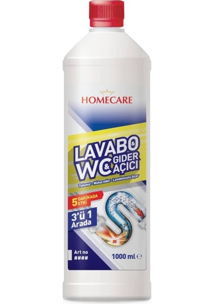 Lavabo Açıcı Jel 1000ML