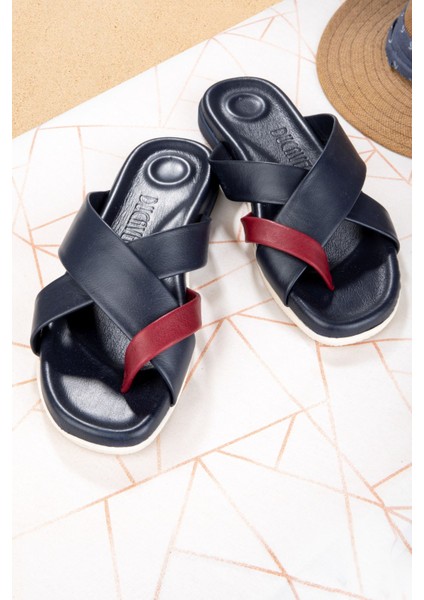 Estate Erkek Terliği, Terlik, Ortopedik Taban Terlik, Kauçuk Taban Terlik