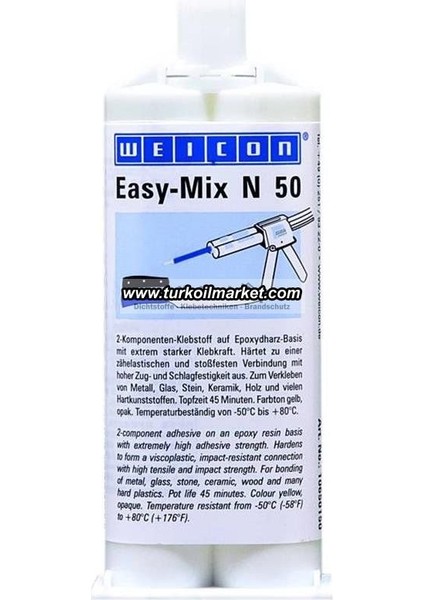 Easy Mix N 50 - Epoxy Yapıştırıcı 50 gr