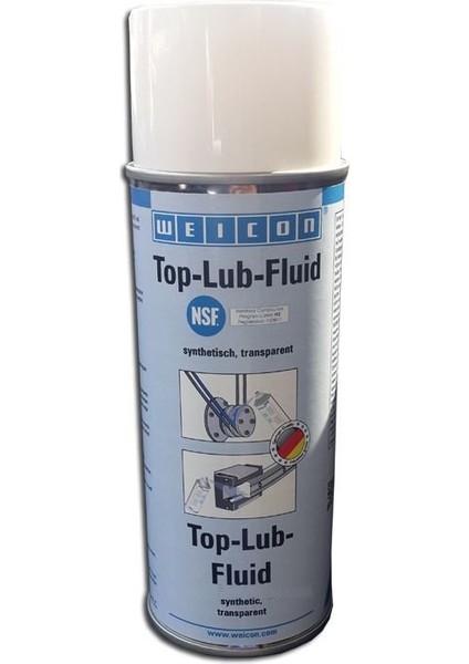 Top Lub Fluid - 400 ml Gıda Onaylı Yağlayıcı Sprey