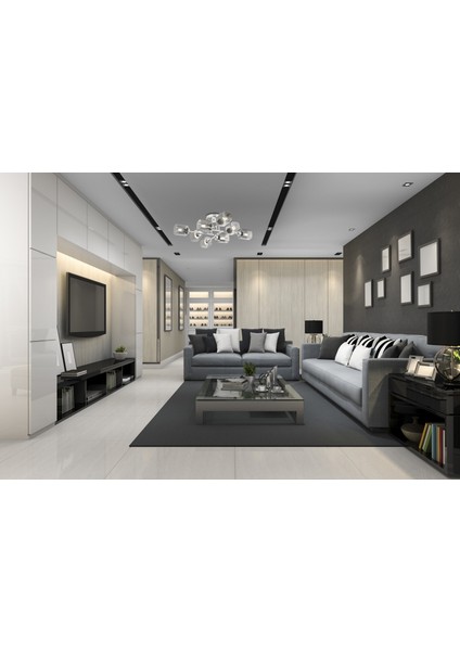 Avonnı AR-60271-8K Krom Kaplama Modern Avize E27 Metal Cam 78CM fiyatları