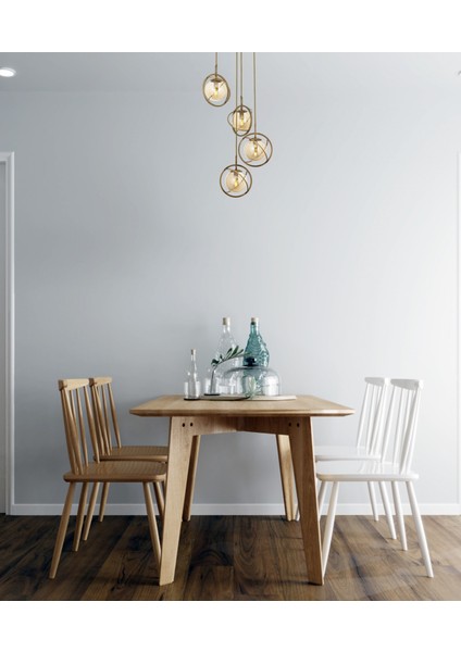 Avonnı AV-60291-4ET Eskitme Kaplama Modern Avize E14 Metal Cam 35CM fiyatları