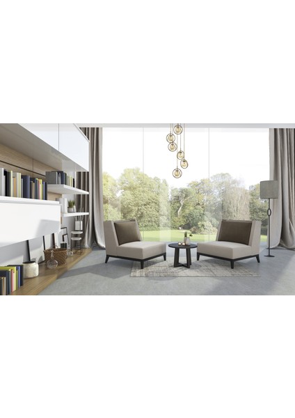 Avonnı AV-60291-6ET Eskitme Kaplama Modern Avize E14 Metal Cam 40CM