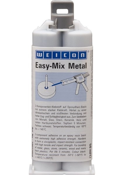 Easy Mix Metal - Epoxy Yapıştırıcı 50 gr