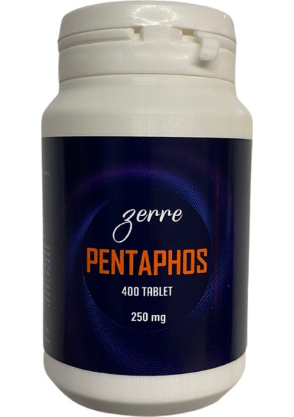 Zerre Doku Tuzu Schüssler Mineral Pentaphos 400 Tablet