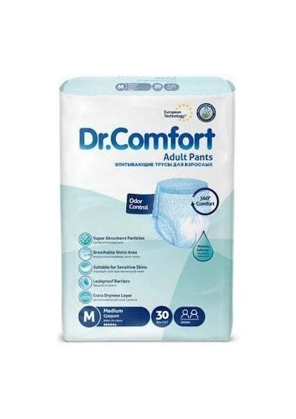 Dr. Comfort Emici Külot M Beden 30 Adet