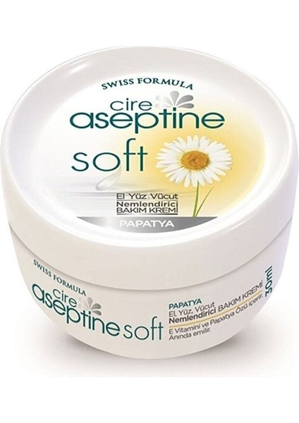 Aseptine Soft Papatya Özlü Nemlendirici Bakım Kremi 30 ml