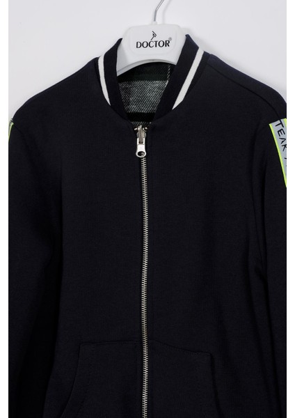 Çift Taraflı Erkek Çocuk Oduncu College Mont10 indirimleri