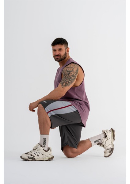 Erkek Basketbol Şort | Dark Grey | Spor Şort |