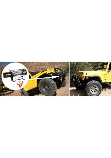 2000LB 12 Volt Tekne ve Atv Vinci