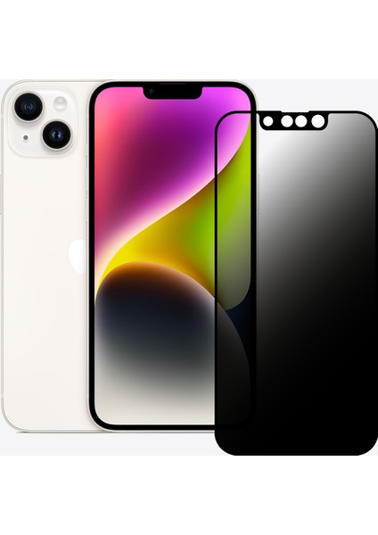 iPhone 14 Plus Hayalet Privacy Gizli Seramik Mat Ekran Koruyucu