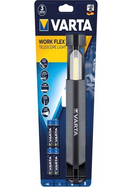 18646 Work Flex Teleskop Aydınlatma LED Fener
