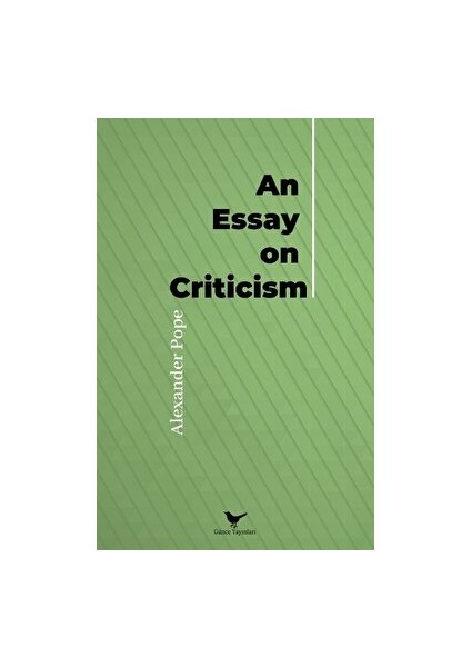 An Essay On Criticism