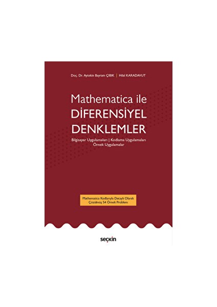 Mathematice ile Diferensiyel Denklemler