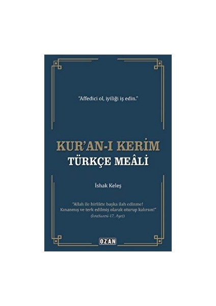 Kur'An-ı Kerim Türkçe Meâli