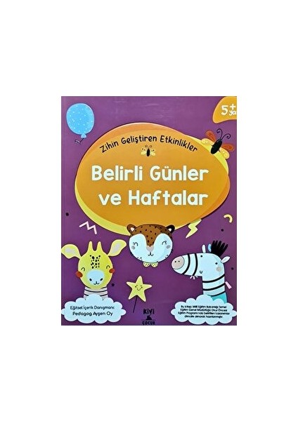 Zihin Geliştiren Etkinlikler Belirli Günler ve Haftalar Yayınları
