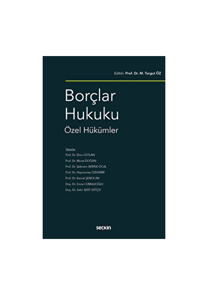 Borçlar Hukuku Özel Hükümler