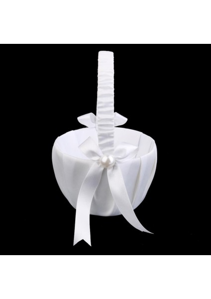 Beyaz Düğün Çiçek Kız Bowknot Dekor Düğün Malzemeleri En (Yurt Dışından) indirimleri