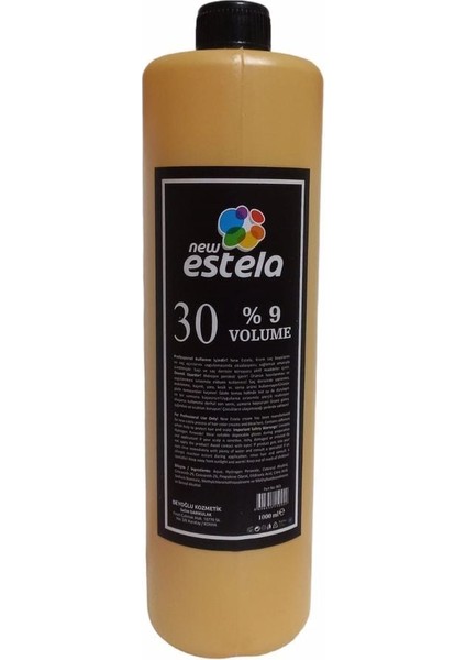 New Estela 30 % 9 Volume Saç Açıcı Oksidan 1000 ml