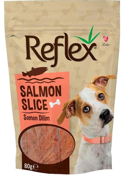 Köpek Ödülü Somon Etli Dilim 80 gr