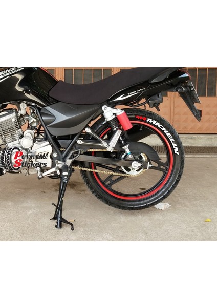 Michelin Motorsiklet Lastik Yazısı Sticker 4 Adet
