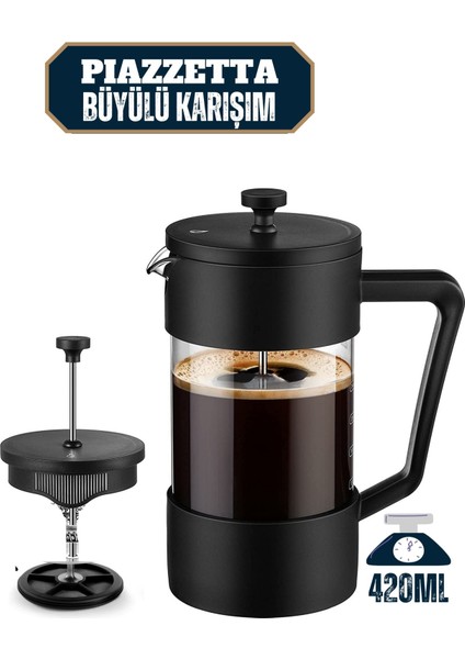 Piazzetta 420 ml Büyülü Karışım French Press 716540