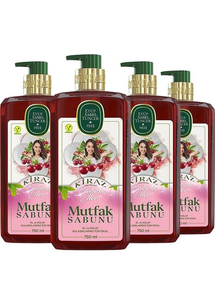 Kiraz Mutfak Sabunu 4 x 750 ml