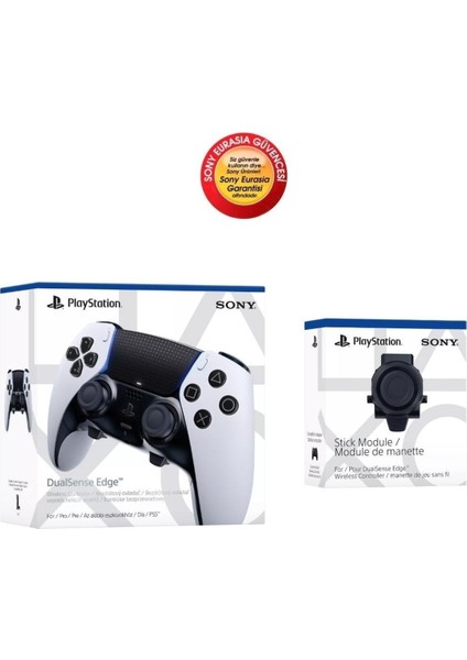 Ps5 Dualsense Edge Controller Oyun Kolu + Edge Stick Module ( Eurasia)