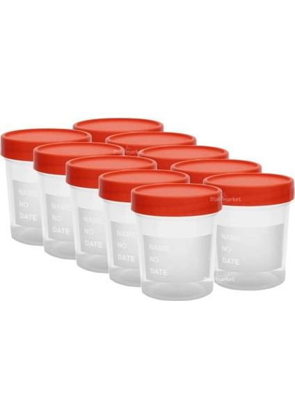 Idrar Numune Kabı 100 ml Idrar Numune Kabı 10 Adet