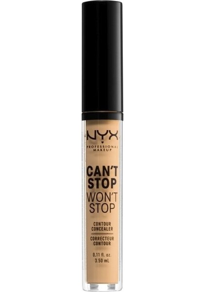 Nyx Professional Makeup Can't Stop Won't Stop Contour Concealer No 2 Alabaster 3.5ml