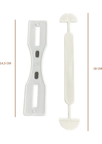 Plastik Kulp, Plastik Kutu Sapı 18X3 cm 1000 Adet