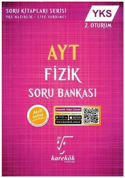 Karekök Yayıncılık AYT Fizik Soru Bankası Karekök Yayıncılık