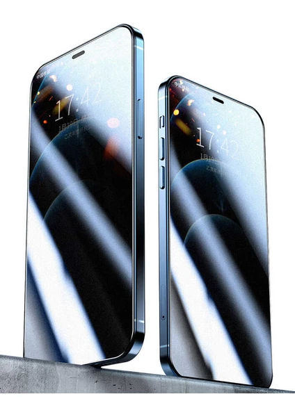 Apple iPhone 11 Pro Max Tam Kapatan Hayalet Gizlilik Filtreli Rika Premium Cam Ekran Koruyucu