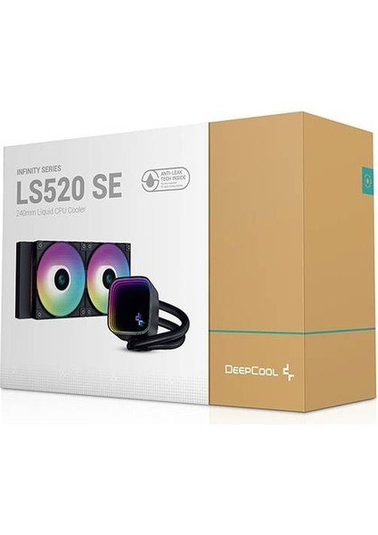 Deep Cool Deepcool LS520 Se Rgb 240MM Sıvı Soğutma Siyah