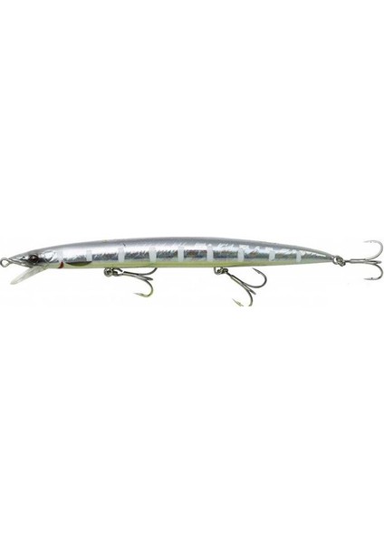 Jerk Minnow 145 mm 17 gr Sınkıng Suni Yem Renk: Zebra Glow fiyatları