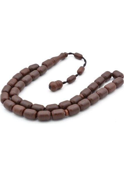 Sistemli Fıçı Kesim Kahverengi Fiber Tesbih modelleri