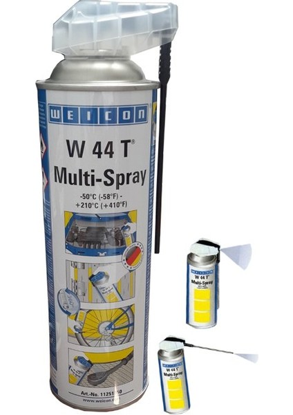 W 44 T Multi Sprey - 500 ml Çift Püskürtme Seçeneği