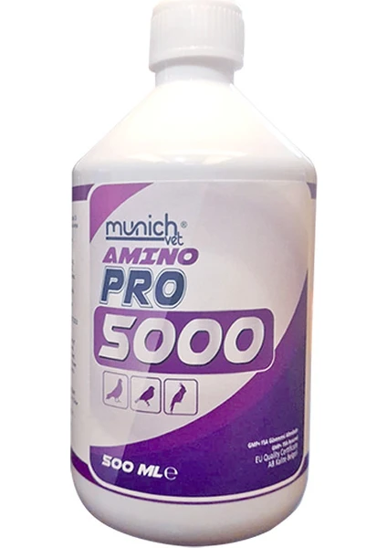 Munich Vet Amino Pro 5000 Amino Asit 500 ml