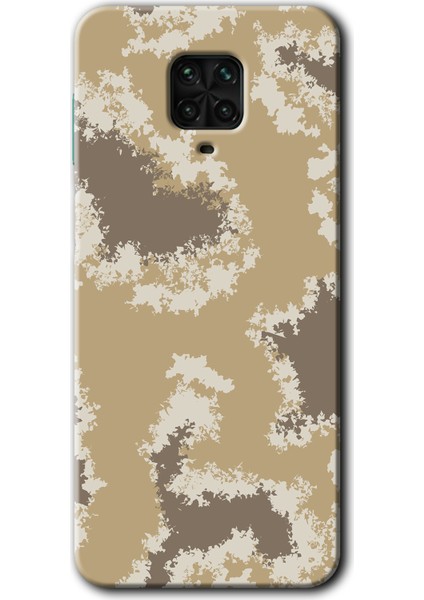 Xiaomi Redmi Note 9 Pro Kılıf Baskılı Kapak - Kamuflaj 33 +Tam Kaplayan Mat Seramik