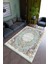 Salon Halısı Modern Mavi Kahverengi Yolluk Kaymaz Yuvarlak Oval Kesme Ince Yıkanabilir Halı 1
