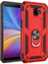 Samsung Galaxy J6 Plus Kılıf Vega Tank Sert Yüzüklü Standlı Dayanıklı Kapak 1