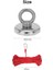Güçlü Halkalı Neodyum Pot Mıknatıs 42MM Çap, Kanca Kurtarma Mıknatısı Magnet Fishing + 15 M Halat 1