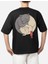 Wedday La Ban Ying Yang Kedi Oversize Pamuklu T-Shirt WEDS22 2