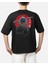 Wedday Siyah Demon Slayer Kimetsu Oversize Pamuklu T-Shirt Weds 3